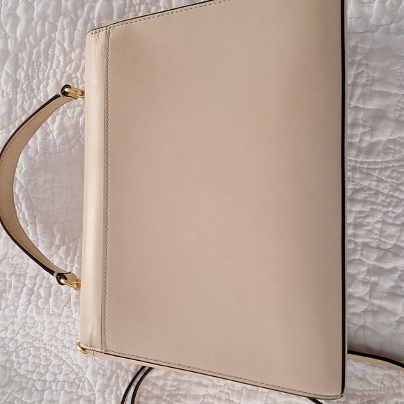 Tory Burch handbag purse crossbody shoulder ivory cream beige - Picture 5 of 15